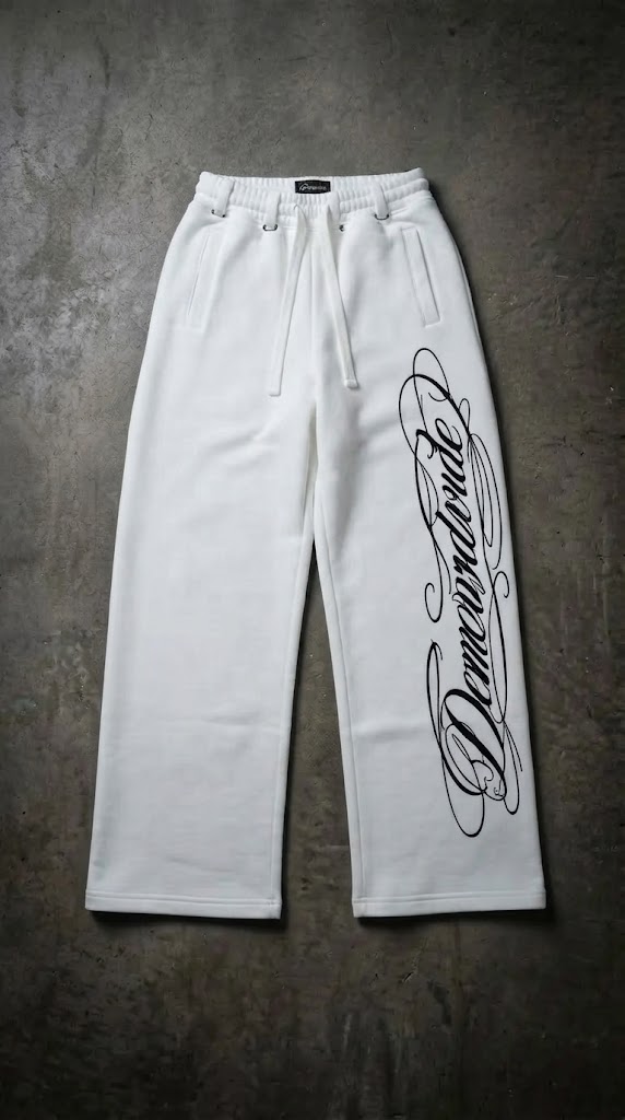 Baggy-jogger blanc
