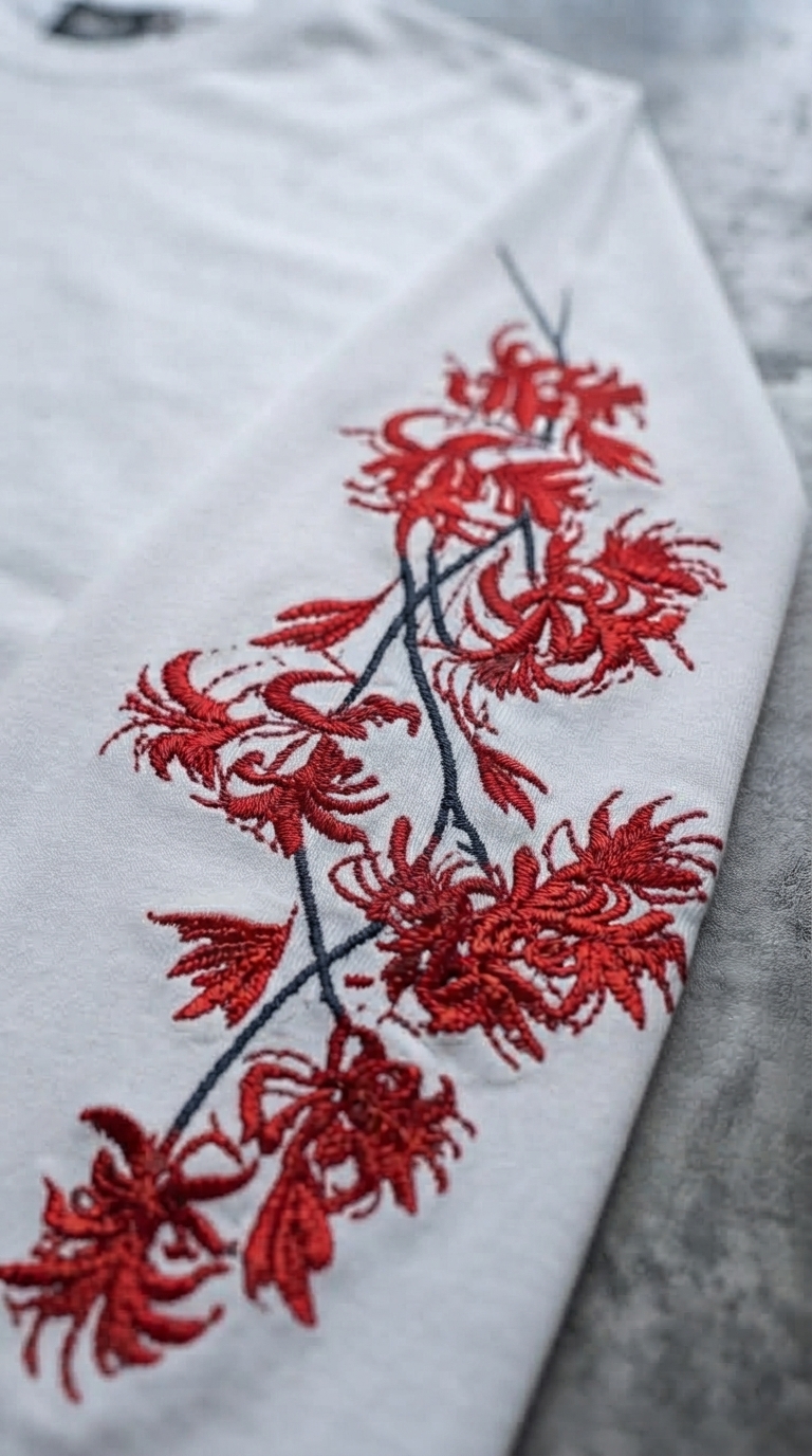 Cropped Flower -long sleeve — autre vue